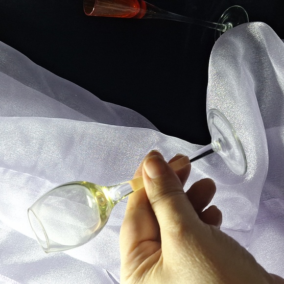 COLORFUL CORDIAL STEMMED GLASSES - Picture 4 of 12